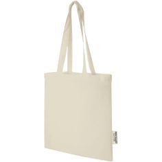 Bolsa Tote de algodón reciclado GRS de 140 g/m2 de 7 L...