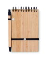 Libreta A6 de Bambú con Bolígrafo a Juego Personalizada 7MO6528 - Imagen 3