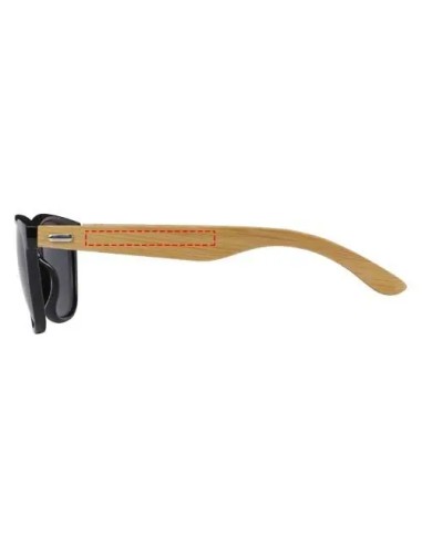 Gafas de sol de bambú y plástico Personalizada...