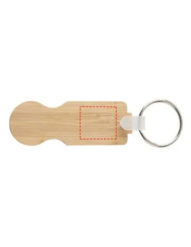 Llavero Moneda para Carrito de Bambú | Goodie