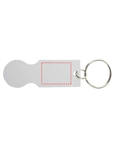 Llavero con moneda para carrito de la compra | Goodie