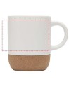 Taza de cerámica para sublimación de 300 ml con detalles de corcho Personalizada 6100846 - Imagen 5