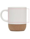 Taza de cerámica para sublimación de 300 ml con detalles de corcho Personalizada 6100846 - Imagen 6