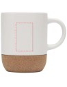 Taza de cerámica de 300 ml con detalles de corcho y acabado mate - Imagen 9
