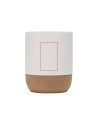 Taza de cerámica de 300 ml con detalles de corcho y acabado mate - Imagen 13
