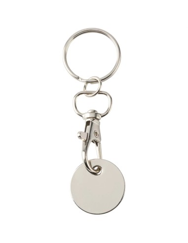 Llavero con moneda para carrito Personalizado...