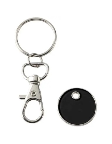 Llavero con moneda para carrito Personalizado...