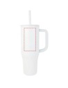 Vaso con aislamiento de 900 ml con certificado RCS y pajita de silicona - Imagen 9