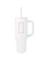 Vaso con aislamiento de 900 ml con certificado RCS y pajita de silicona - Imagen 10