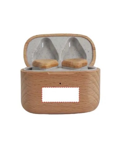 Auriculares TWS163 de Madera y Paja de Trigo | Goodie
