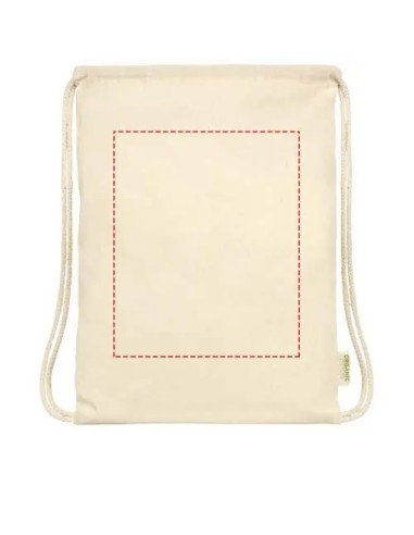 Bolsa con Cordón de Algodón Orgánico Personalizada | Goodie
