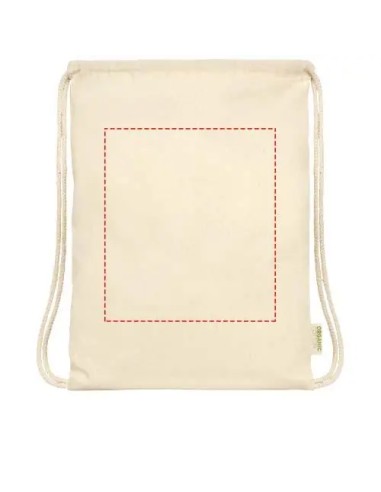 Bolsa con Cordón de Algodón Orgánico Personalizada | Goodie