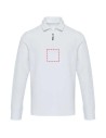 Polo Unisex de Manga Larga con Media Cremallera Apollo Personalizado - Imagen 10