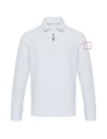 Polo Unisex de Manga Larga con Media Cremallera Apollo Personalizado - Imagen 13