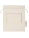 Bolsa de Regalo Algodón Orgánico OCS de 140 g/m² 30x25 cm Personalizada 6120797 - Imagen 4