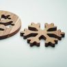 Juego de 2 Salvamanteles de Madera de Acacia Personalizado 7CX1538 - Imagen 9