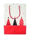 Bolsa de Papel de Regalo Navideña Reciclada Personalizada 7CX1563 - Imagen 3