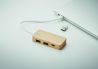 Hub USB de 3 Puertos con Estuche de Bambú Personalizado 7MO2143 - Imagen 10