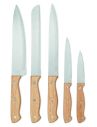 Juego de 5 Cuchillos de Cocina con Soporte de Madera Personalizado 7MO6308 - Imagen 7