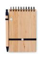 Libreta A6 de Bambú con Bolígrafo a Juego Personalizada 7MO6528 - Imagen 2