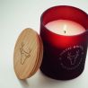 Vela de Cera Vegetal con Tapa de Bambú de 200g Personalizada 7MO6613 - Imagen 11