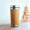 Termo de Acero con Tapa de Bambú 400 ml Personalizado 7MO9444 - Imagen 14
