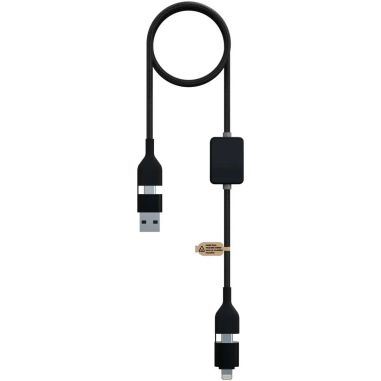 Cable de carga con interruptor de 60 W y logotipo retroiluminado SCX.d