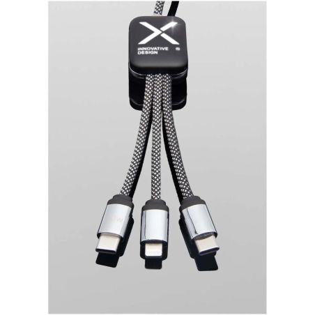 Cable de Carga Tipo C 60W con Doble Logotipo Retroiluminado Personaliz
