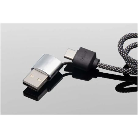 Cable de Carga Tipo C 60W con Doble Logotipo Retroiluminado Personaliz