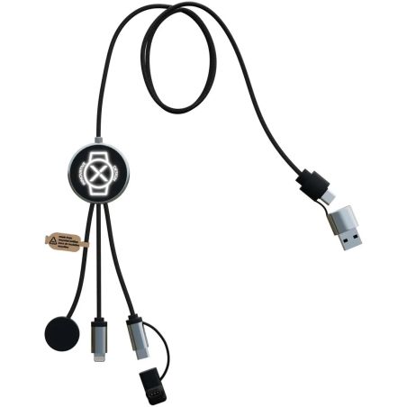 Cable de carga de reloj inteligente 7 en 1 SCX.design C34 Personalizad