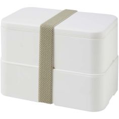 Fiambrera de doble capa de 700+700 ml MIYO POP Personalizada 6210779