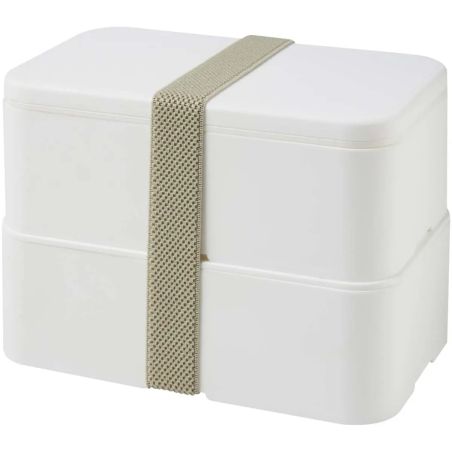Fiambrera de doble capa de 700+700 ml MIYO POP Personalizada 6210779