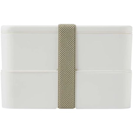 Fiambrera de doble capa de 700+700 ml MIYO POP Personalizada 6210779