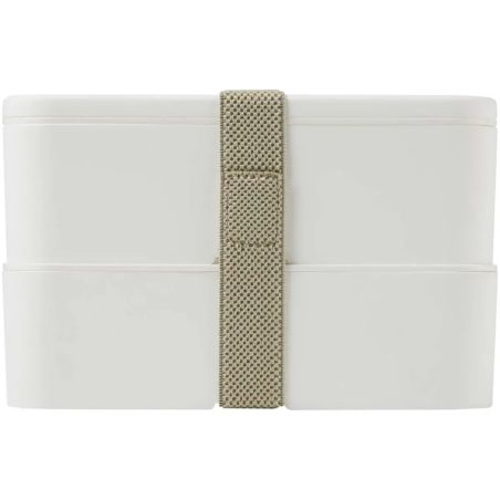 Fiambrera de doble capa de 700+700 ml MIYO POP Personalizada 6210779