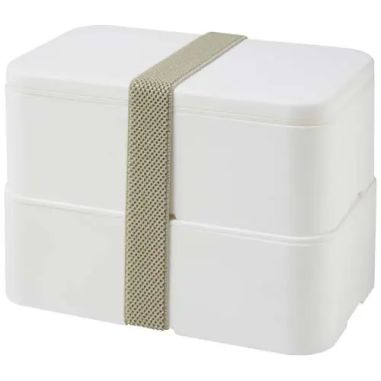 Fiambrera de doble capa de 700+700 ml MIYO POP Personalizada 6210779