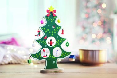 Árbol decorativo de madera Personalizado 7CX1278