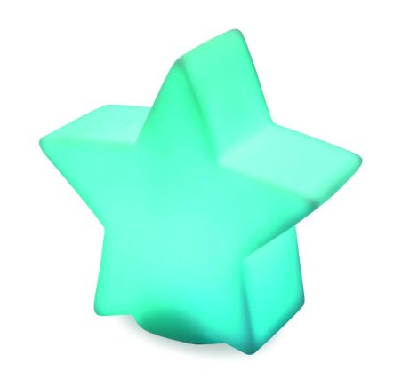 Estrella con luz cambiante Personalizada 7CX1361