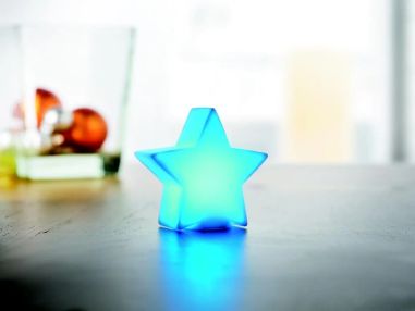 Estrella con luz cambiante Personalizada 7CX1361