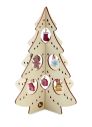 Decoración de Madera con Forma de Árbol y 10 Adornos Personalizada 7CX1510 - Imagen 3