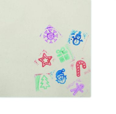 Set de 8 Sellos Navideños de Madera Personalizado