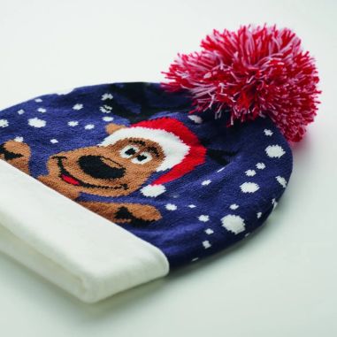 Gorro de Punto Navideño con Borla (22X21,5CM) | Goodie