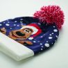 Gorro de Punto Navideño con Borla Personalizado 7CX1529 - Imagen 3