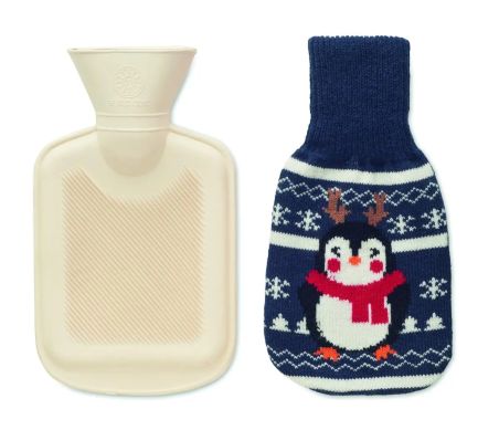 Bolsa de Agua Caliente Navideña de 250 ml Personalizada