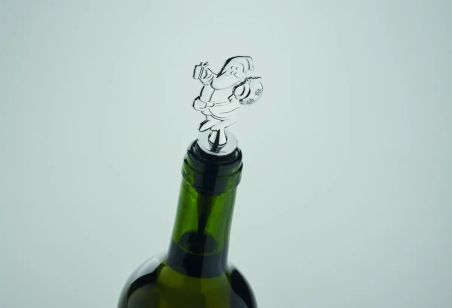 Tapón de Botella con Diseño Navideño Personalizado