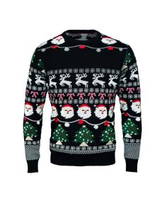 Jersey de Navidad con 10 Luces LED Personalizado