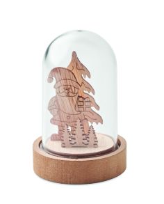 Adorno Navideño con Luz LED Personalizado