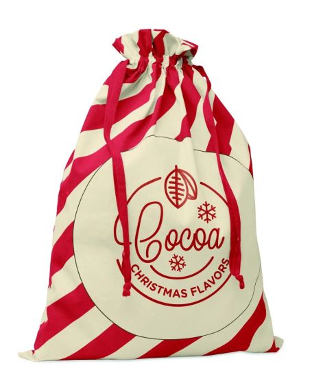 Bolsa Grande de Cuerdas de Algodón Personalizada