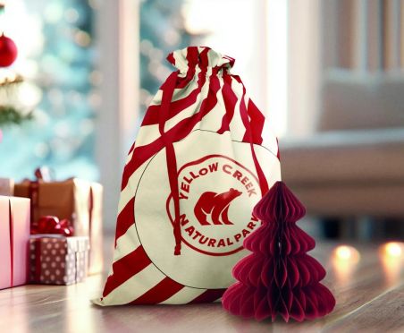 Bolsa Grande de Cuerdas de Algodón Personalizada