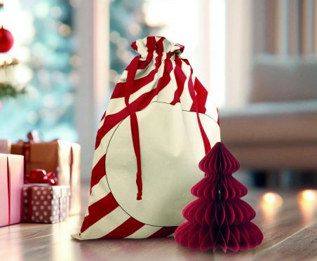 Bolsa Grande de Cuerdas de Algodón Personalizada