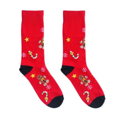 Par de Calcetines de Navidad Talla M Personalizado